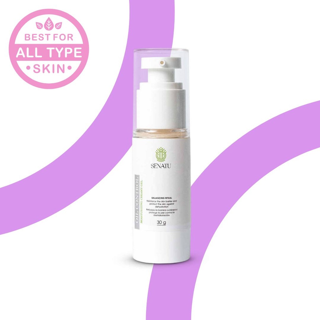 Gel cremoso hidratante control de grasa 30gr