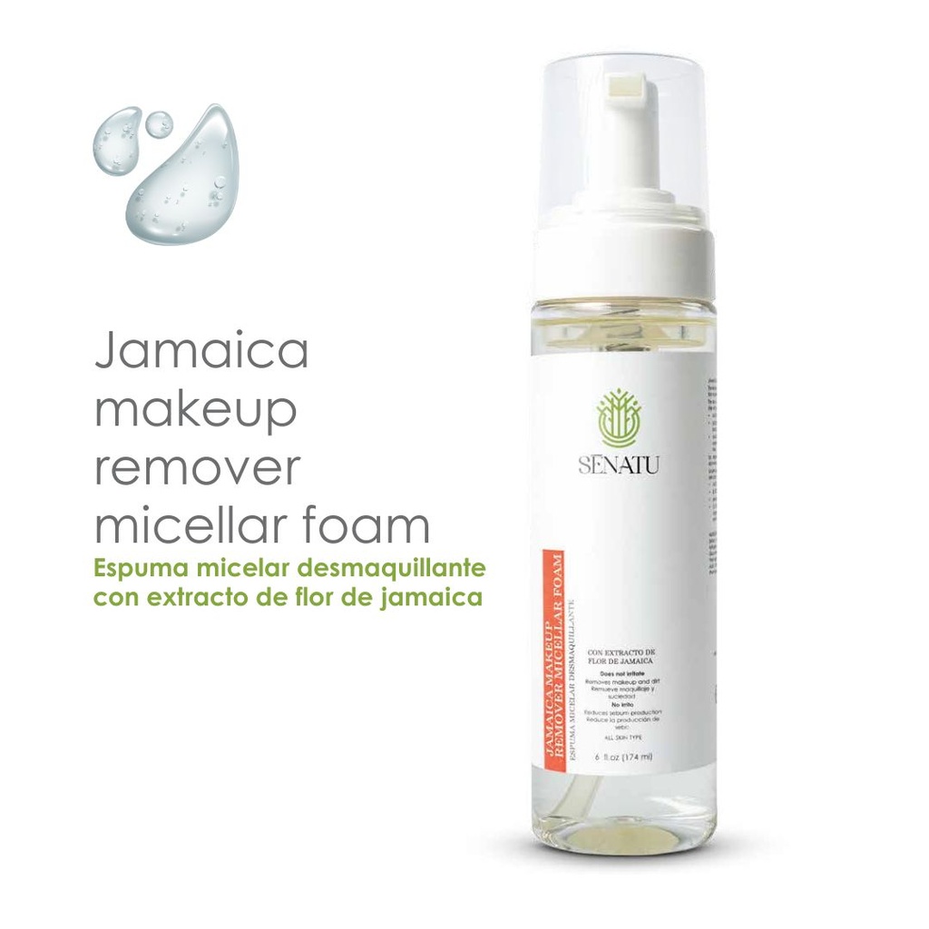 Espuma Micelar Desmaquillante Flor de Jamaica