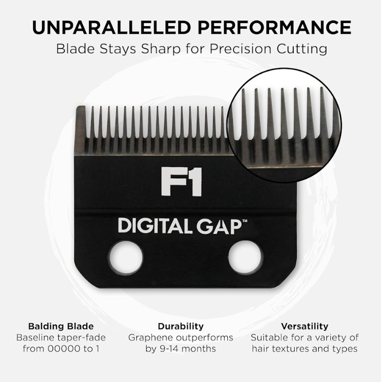 CUCHILLA CLIPPER AMBASSADOR F1 GRAPHENE DIGITAL GAP
