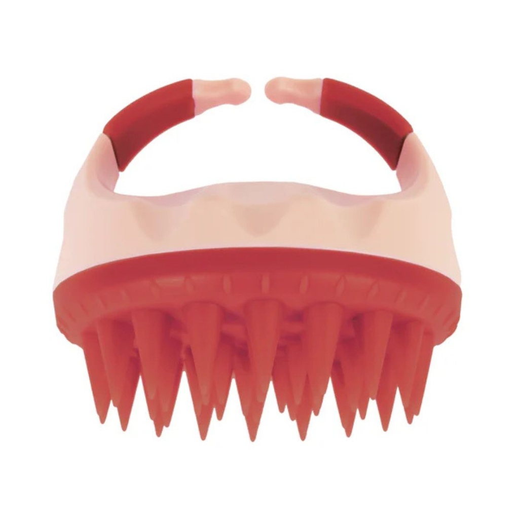 SHAMPOO BRUSH SCALP MASSAGER PINK