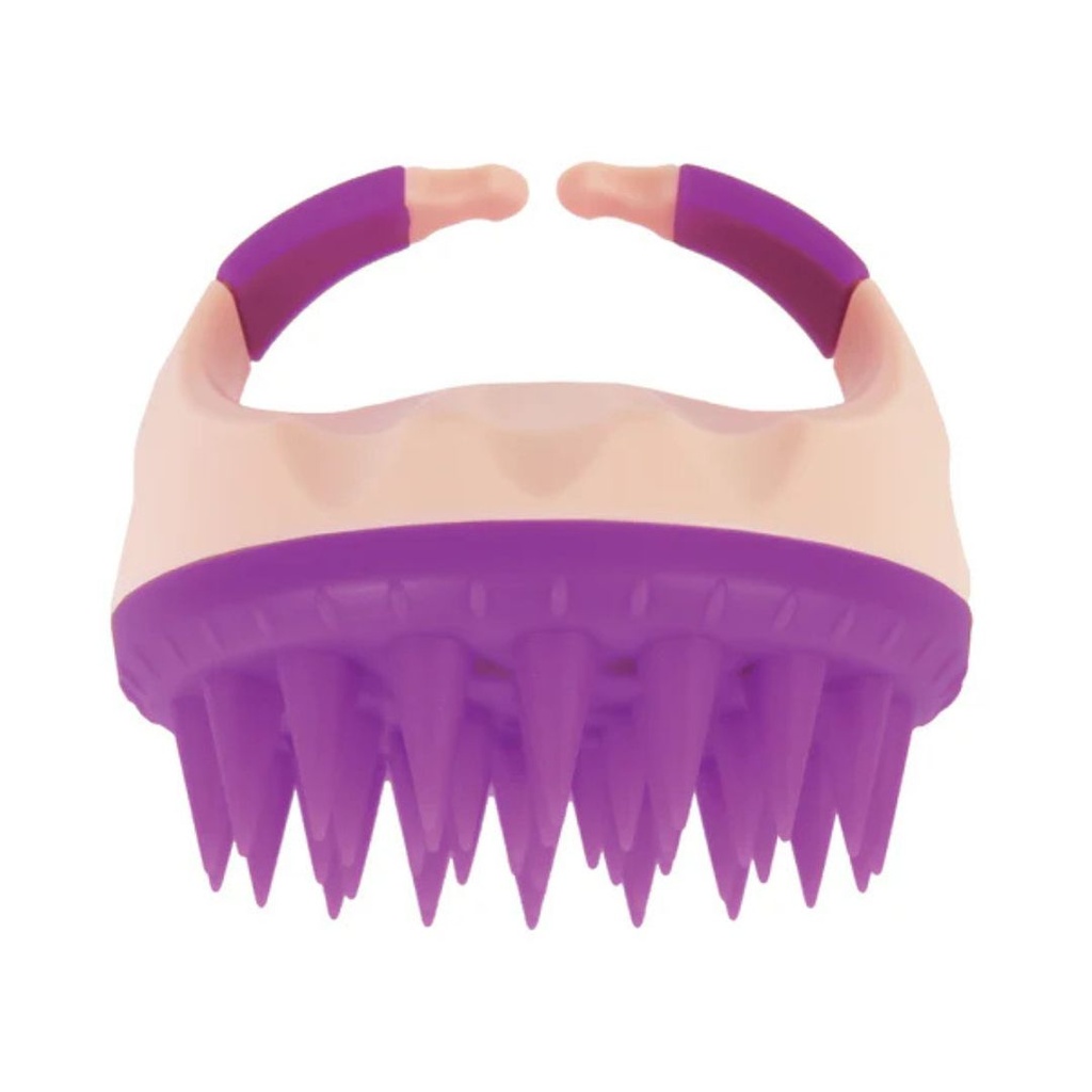 SHAMPOO BRUSH SCALP MASSAGER PURPLE