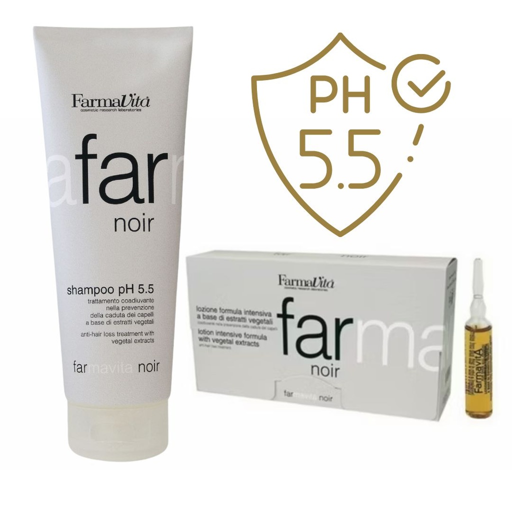 FARMANOIR SHAMPOO + CAJA 12 AMPOLLAS