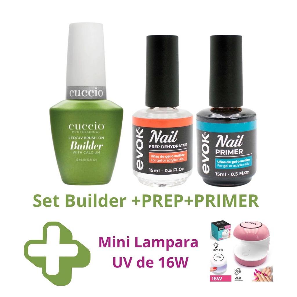 Set Cuccio Builder + PREP + PRIMER