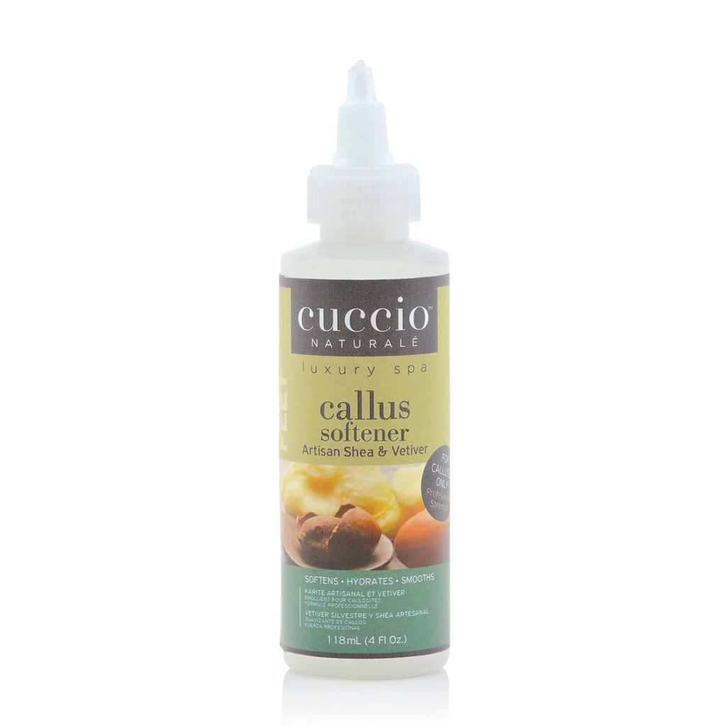 PEDI CALLUS SOFTENER SHEA/VETIVER 4OZ