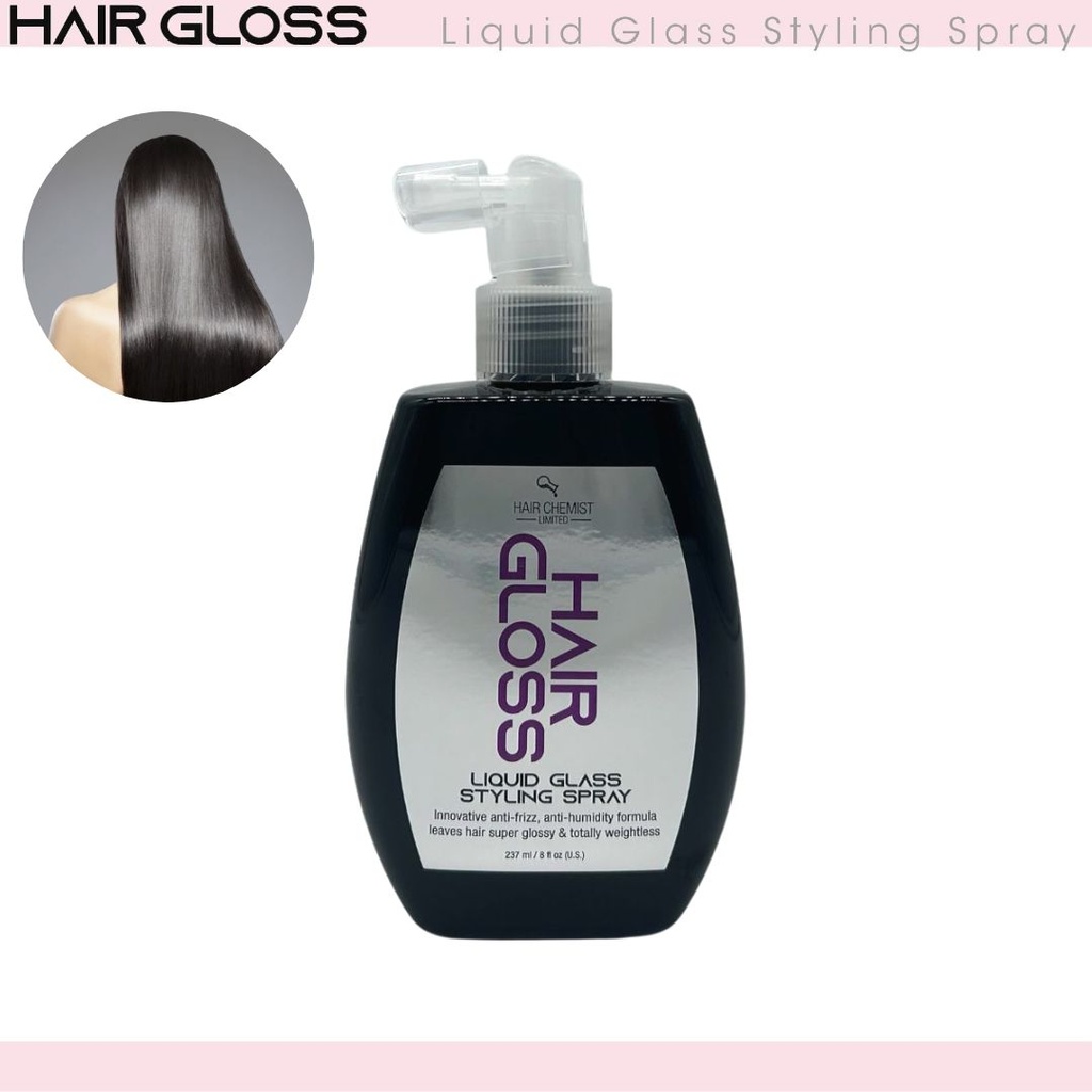 Hair Gloss Liquid Glass Styling Spray 8 oz.