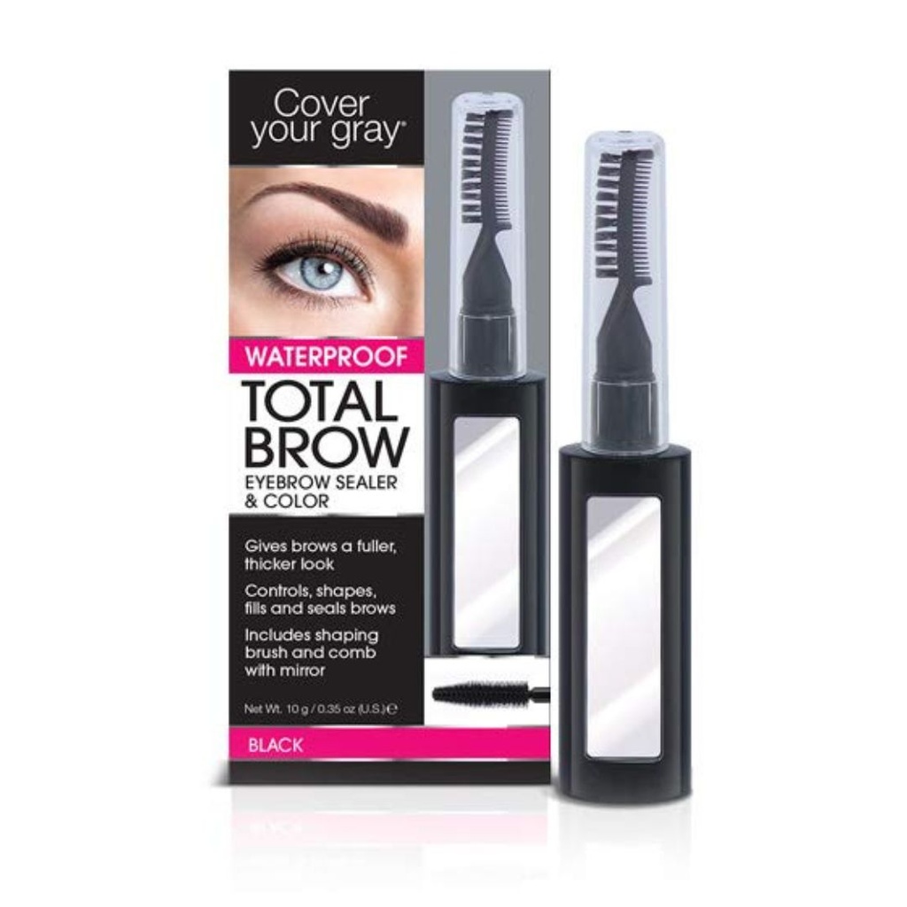 Total Brow Eyebrow Sealer & Color Black
