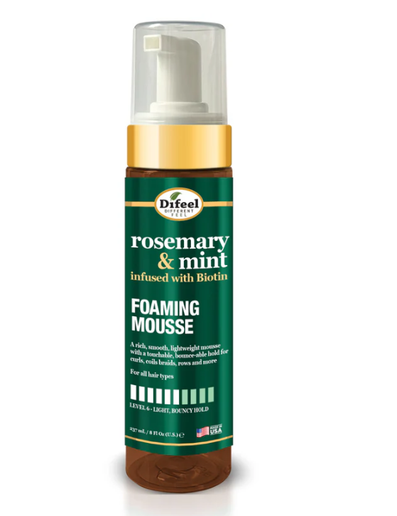 Rosemary & Mint Foaming Mousse 8 Oz.