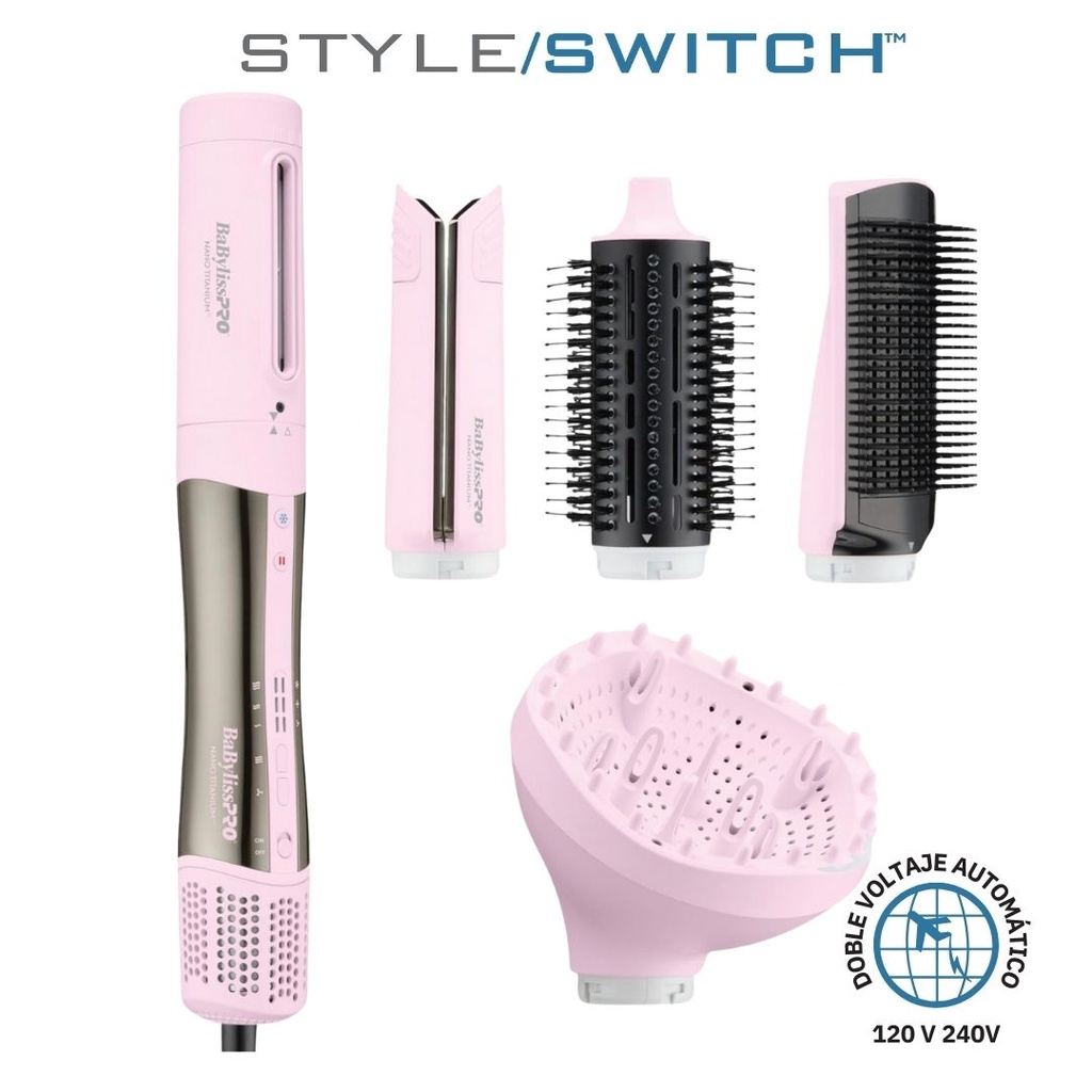 BaBylissPRO® Multy Style Switch Pink