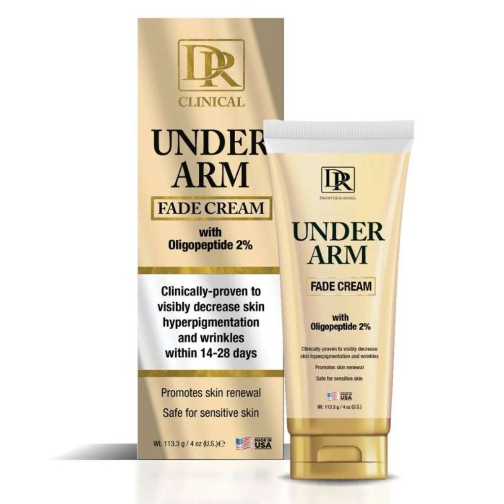 Crema para Aclarar y Renovar la piel de las axilas con oligopéptido 2%