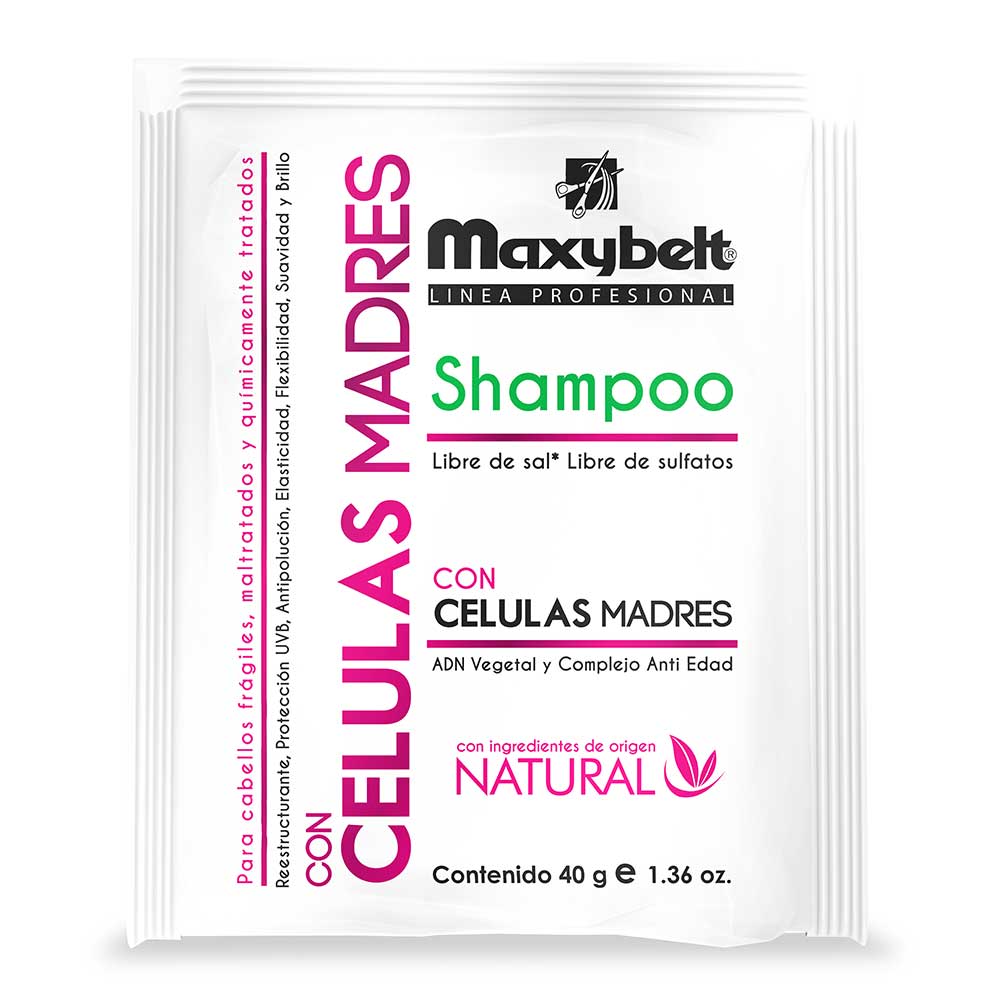 [MX35221] MAXIBELT CELULAS MADRES SHAMPOO 40ML