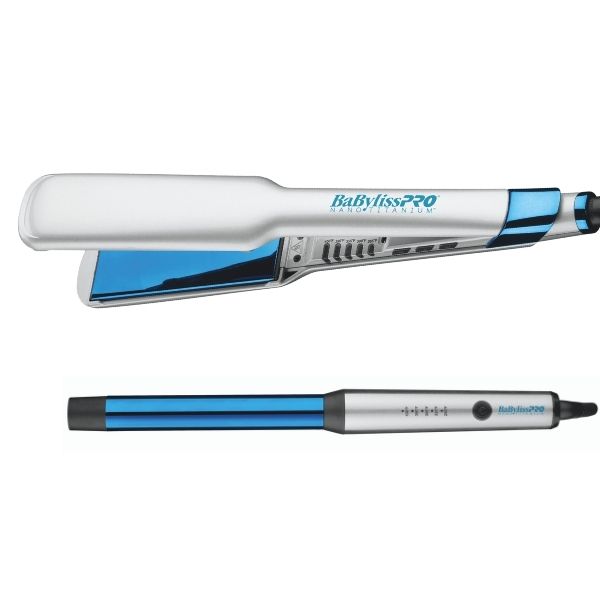 [BNTPP34UX] BaBylissPRO® PACK Plancha 1½´ 4091  RIZADOR DE 1' Nano Titanium