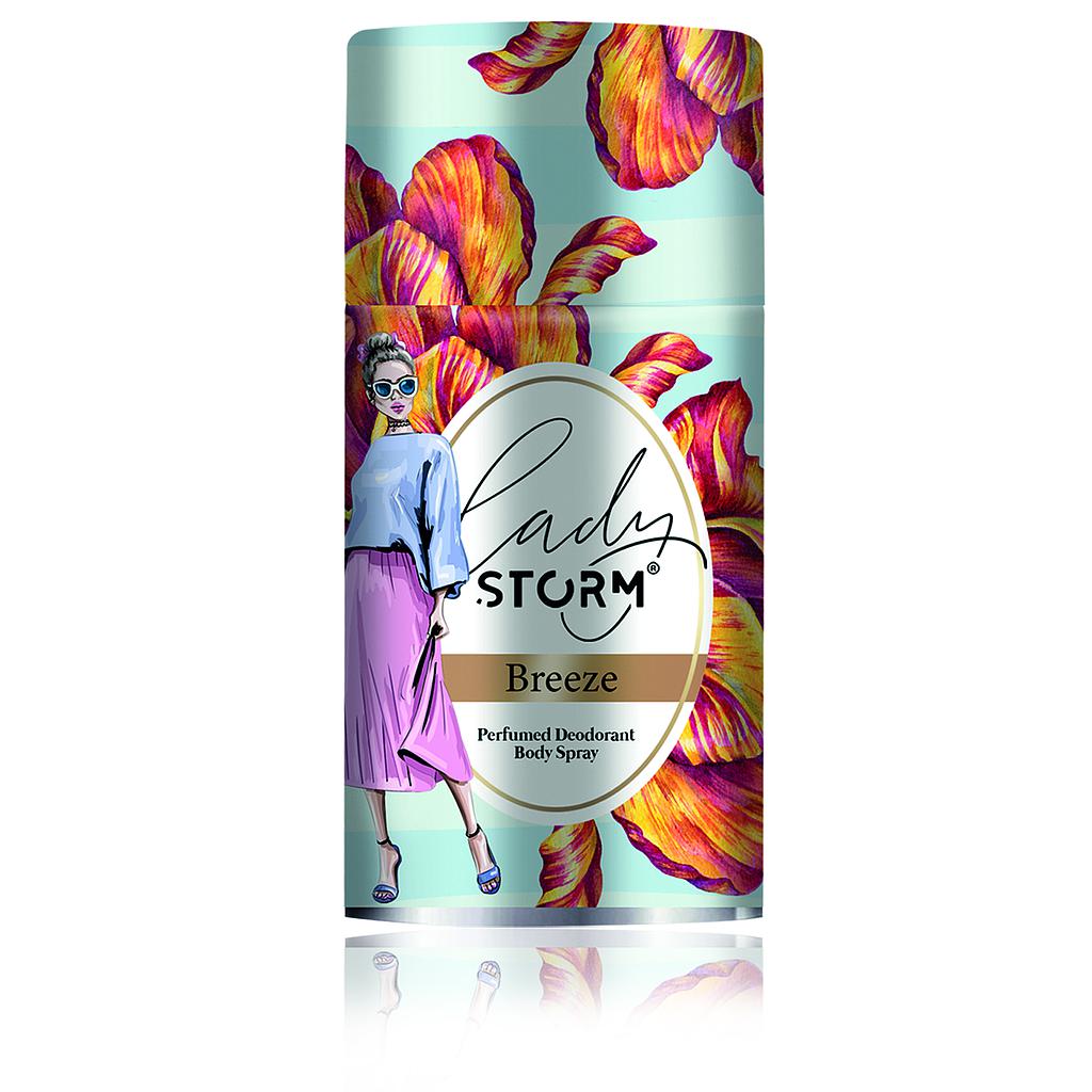 [LST443691] DEODORANT SPRAY WOMEN BREEZE 250ML