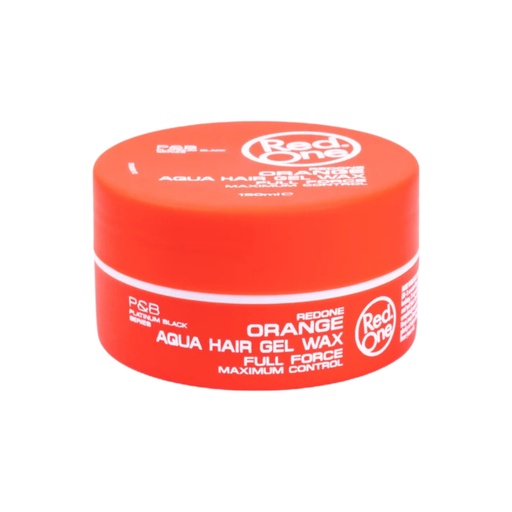 [RO4191] AQUA HAIR GEL WAX FULL FORCE ORANGE 150ML