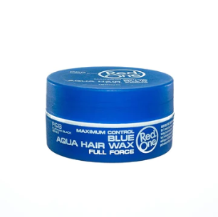 [RO7422] AQUA HAIR WAX FULL FORCE BLUE 150ML