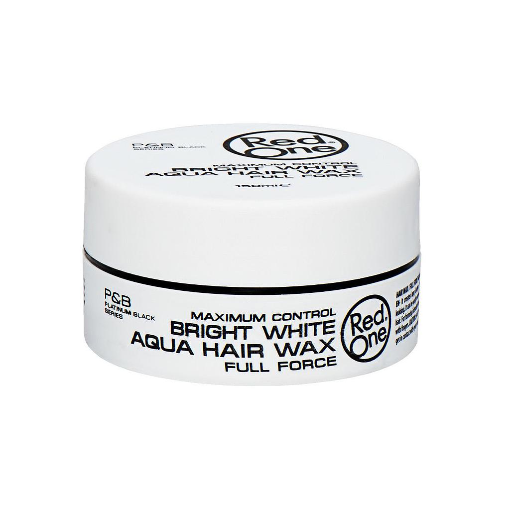 [RO6141] AQUA HAIR WAX FULL FORCE WHITE 150ML