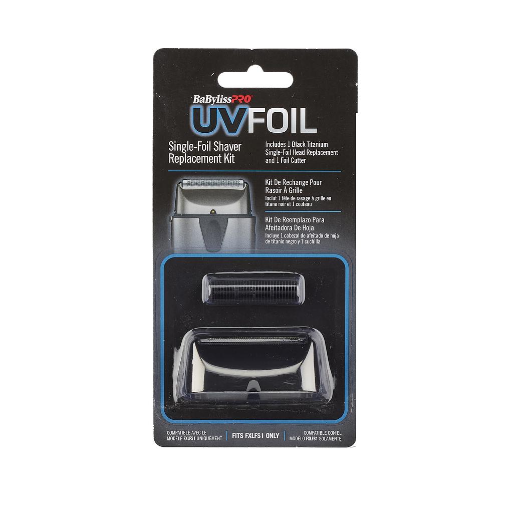 [FXLRF1] Barberology® SINGLE LITHIUM UV REPLACEMENT FOIL BLACK