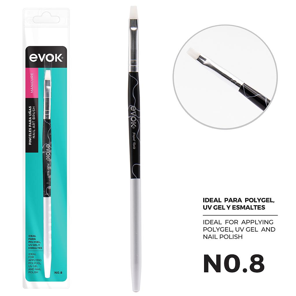 [EV-NBS-07] PINCEL PARA UÑAS #8