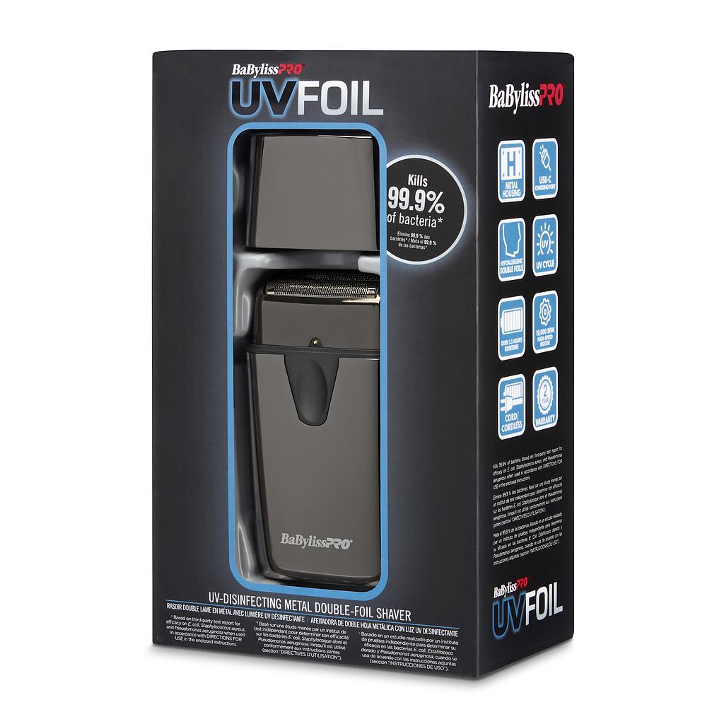 [FXLFS2] Barberology® DOUBLE LITHIUM UV SHAVER BLACK