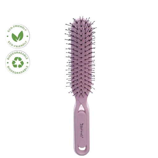 [BIO5460PU] CEPILLO BIOFRIENDLY V-SHAPED BRISTLES NARROW PURPLE