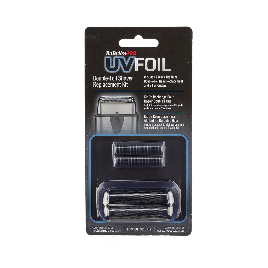 [FXLRF2] Barberology® DOUBLE LITHIUM UV REPLACEMENT FOIL BLACK