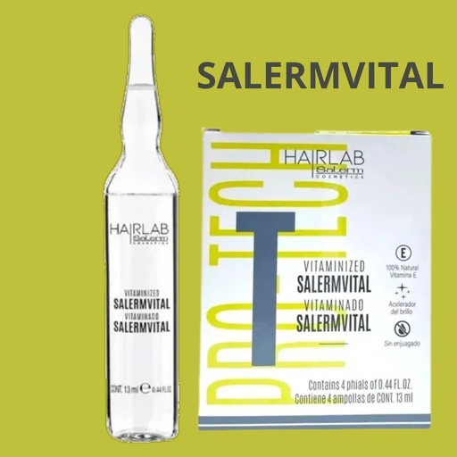 [AMP-1393A] AMPOLLA SALERM VITAL HAIR LAB 13 ML