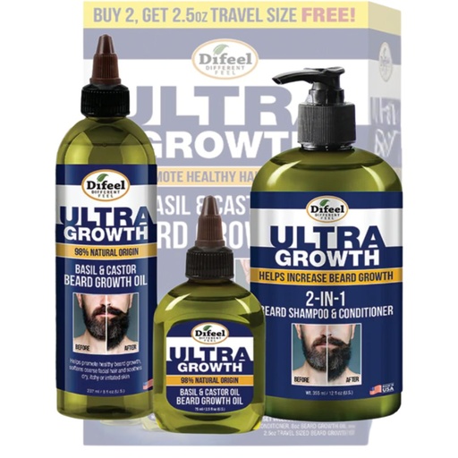 [DI0612] Mens Ultra Growth Beard Care