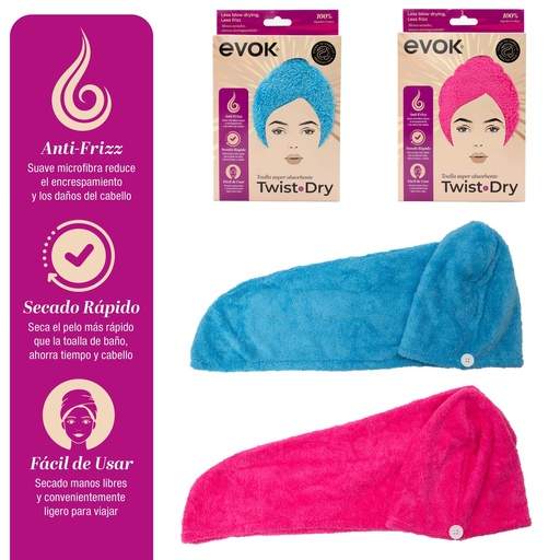 [EV-HT-002] TOALLA PARA SECAR CABELLO