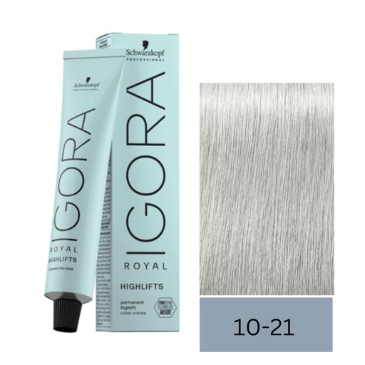 [IR10-21] Tinte Igora Royal  HIGHLIFT 10-21 60 ML