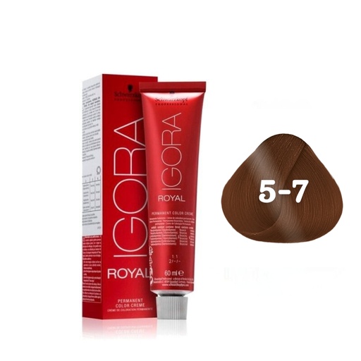 [IR5-7] Tinte Igora Royal  5-7 (Chocolate) 60ML