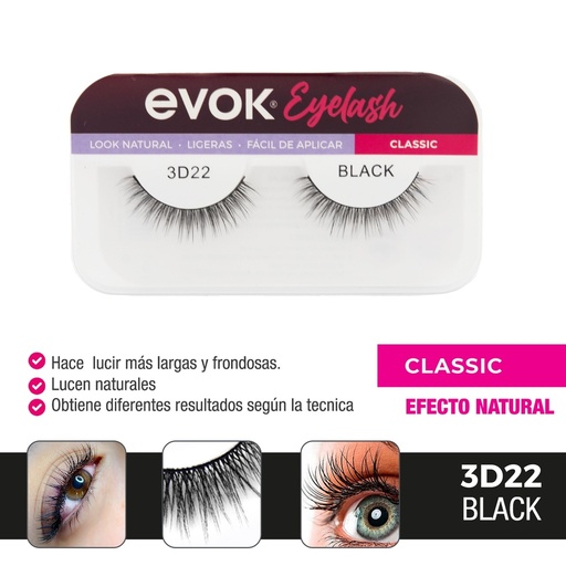 [EV-ELH-3D22] PESTAÑA POSTIZA 3D 22