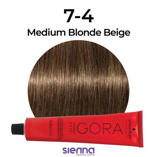 [IR7-4] Tinte Igora Royal  7-4