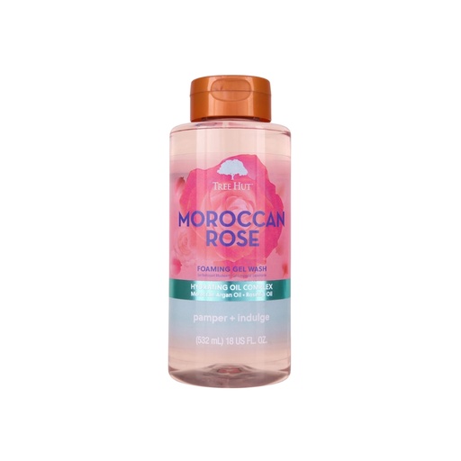 [725075] BODY WASH MOROCCAN ROSE 18OZ