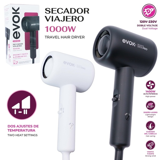 [EV-HD-5919] SECADOR PARA CABELLO