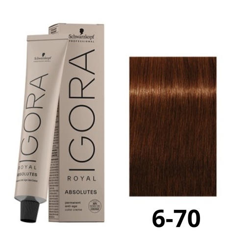 [IRA6-70] Tinte Igora Royal ABSOLUTES 6-70 60ML