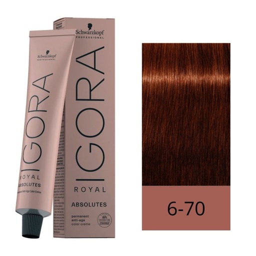 [IRA6-70] Tinte Igora Royal ABSOLUTES 6-70 60ML