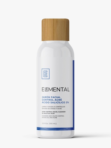 [EL-00314] JABON FACIAL CONTROL ACNE ACIDO SALICILICO 2% 100ml