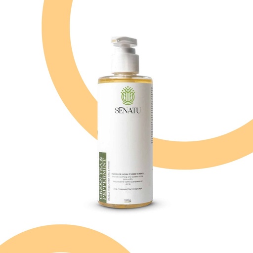 [JAB08] JABÓN FACIAL TÉ VERDE Y MENTA (PIELES GRASAS)  (260 g)