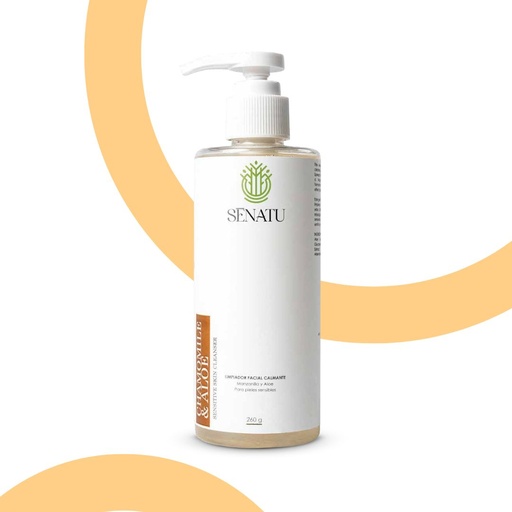 [JAB09] JABÓN FACIAL CAMOMILA Y ALOE  (PIELES MADURAS) (260 g)