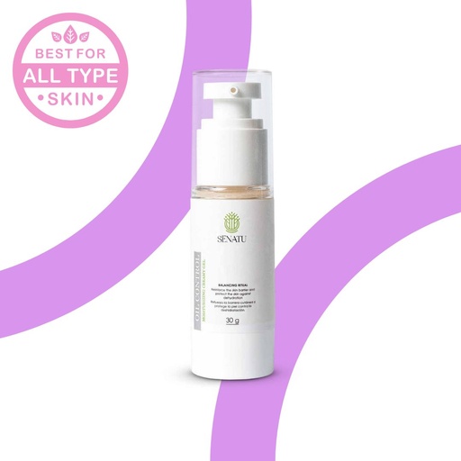 [OIL02] Gel cremoso hidratante control de grasa 30gr