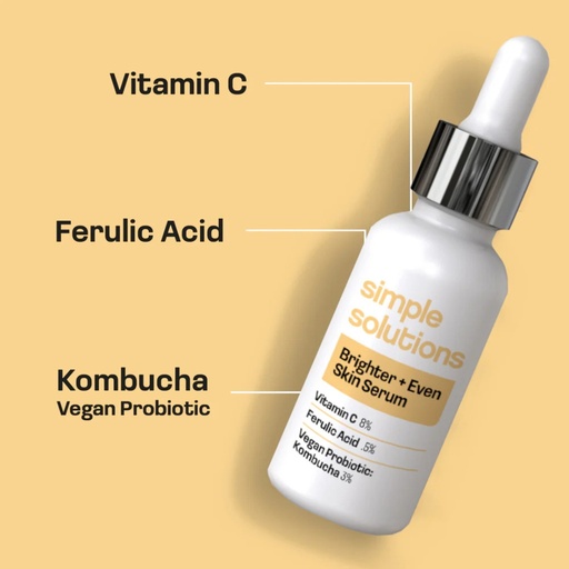 [DE8838] Simple Solutions Suero Luminosa y Uniforme Vitamina C 1 oz.