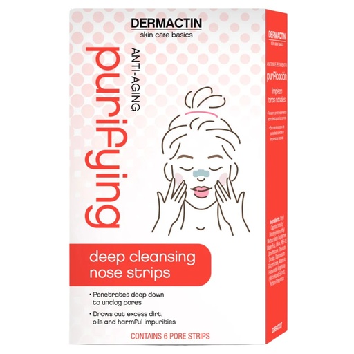 [DE4284] AntiAgin Tiras puntos negros nasal 6pza