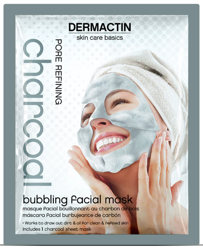 [DE1524] Charcoal Bubbling Facial Sheet Mask