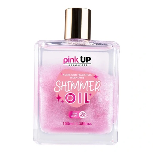 [PKSK74] ACEITE CORPORAL HIDRATANTE CON GLITTER PINK SCENT 100ml