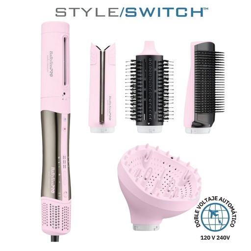 [BNTSSPK-5PKUX] BaBylissPRO® Multy Style Switch Pink