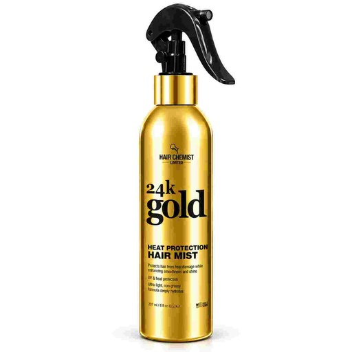 [H52AU80] 24k Gold Heat Protection Hair Mist 8 oz.