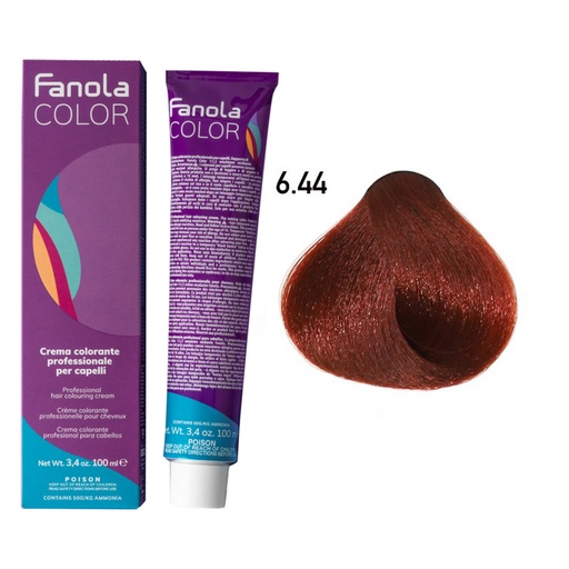 [FA86050] TINTE FANOLA 6.44 100ML COBRIZO INTESO