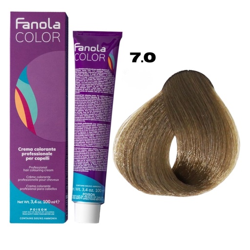 [FA86006] TINTE FANOLA 7.0 100ML NATURAL