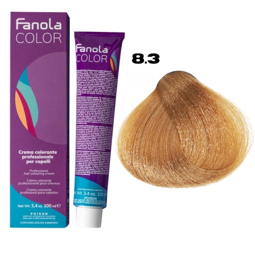 [FA86037] TINTE FANOLA 8.3 100ML DORADO