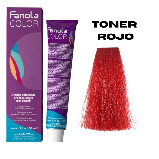 [FA86070] TINTE FANOLA TONER ROJO 100ML CORRECTOR