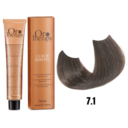 [FA86438] Tinte Oro Therapy 7.1  -  CENIZA